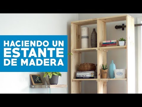 Video: Estantes de madera: elegantes y cómodos