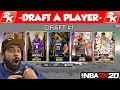 NBA 2K20 DRAFT - GOING FOR THE HIGHEST RATED DRAFT AND PULLED GALAXY OPALS IN MYTEAM