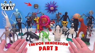 ALL MONSTERS Trevor Henderson with Clay | PART 3