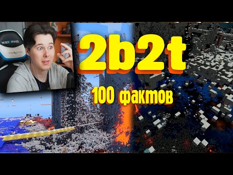 Видео: 100 ФАКТОВ - 2B2T | Minecraft 2b2t - Реакция на Майнкрафт Сайфер