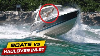ONE OF THE WILDEST MOMENTS IN HAULOVER HISTORY! | Boats vs Haulover Inlet