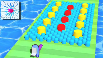 Bullet Stack : All Levels Gameplay ios-android ( Levels 1-7 )