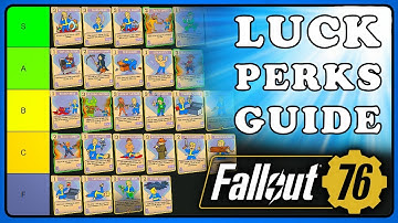 Fallout 76: Perkopedia - Luck - Tier List and All Perks Explained. Detailed Guide.