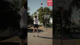 Day 165 - Playing Basketball every day until I make 10 3's in a row