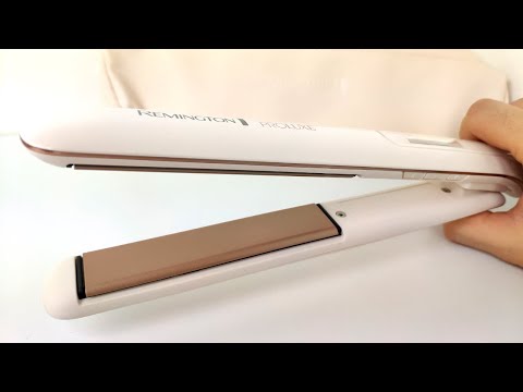 Najlepšia keramická žehlička na vlasy REMINGTON S9100 PROluxe (rozbaľovanie / unboxing) [4K]