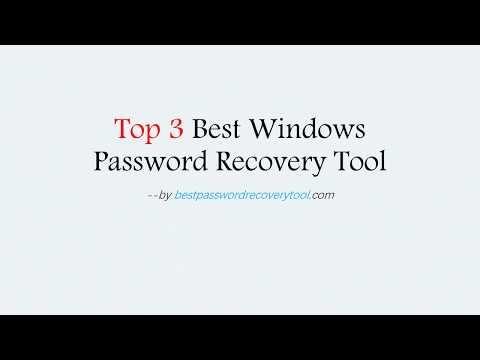 Top 3 Best Windows Password Recovery Tool