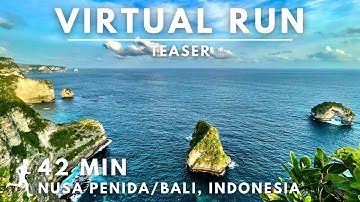 Taser | Virtual Running Video For Treadmill in Nusa Penida #Bali #Indonesia #virtualrunningtv