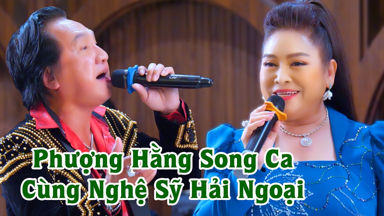Hiếm Lắm Mới Có Dịp NSUT Phượng Hằng Được Nghệ Sỹ Hải Ngoại Ngân Linh Về Nước Mời Song Ca