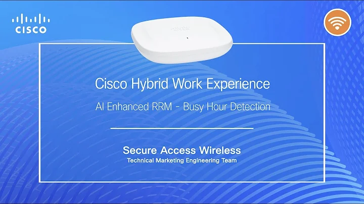 AI-Enhanced RRM with the Cisco Catalyst 9136I Access Point