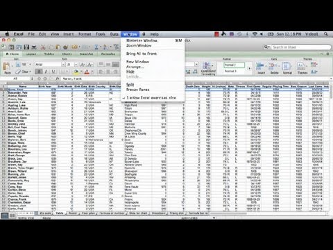 Video: Hvordan sletter jeg en overskrift i Excel?