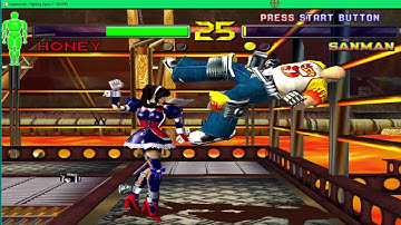 OH GOD THIS VF CLONE GAME!!! Fighting vipers 2 SEGA MODEL 3 EMULATOR 2020 HONEY FULL GAMEPLAY 1080P