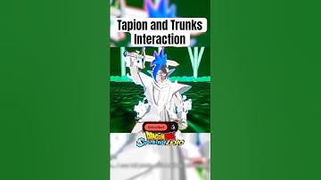 Trunks and Tapion Interaction in Sparking Zero#dragonballsparkingzero #dragonball #sparkingzero