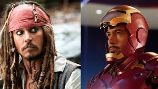 Johnny Depp vs  Robert Downey Jr.  Who earned more in the first parts of the trilogies