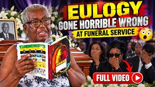 Viral Funeral Eulogy Left Attendees in shock as mic is cut on the Speaker
