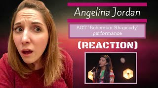 ANGELINA JORDAN SINGS &quot;BOHEMIAN RHAPSODY&quot; ON AGT ***FIRST TIME REACTION***