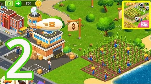 Farm City: Farming & City Building - Gameplay Walkthrough Part 2 (iOS, Android)