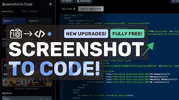 ScreenshotToCode (V2.0) + Free APIs: This FREE Coder BEATS V0 & Bolt!