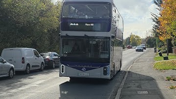 Brand New: First Bus Essex Yutong U11DD 30103 YK75 LLC Route 300