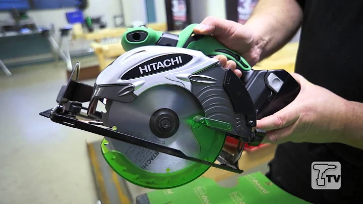 Hitachi C18DSL 4Ah Cordless Circular Saw - a Toolstop DEMO