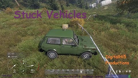DayZ Stuck Vehicle Howto