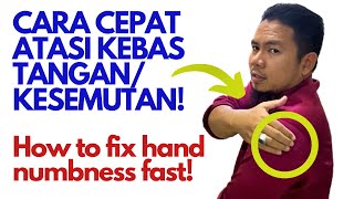 How to overcome numbness / tingling of hands to fingers!