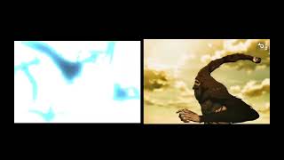 Godzilla Singular Point Op And The Rumbling Side By Side