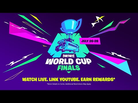 Link your Account and Tune in for the Fortnite World Cup!