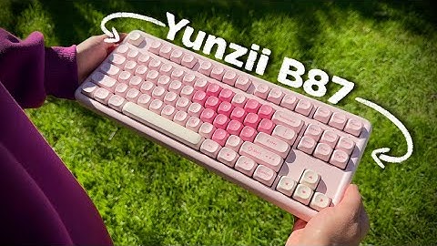 21.8% of you will like this keyboard||Yunzii B87