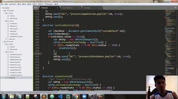 AJAX CRUD+S | Part 13: Delete Data AJAX
