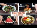 4 Easy BEEF Dinner Recipes for this Holiday Season