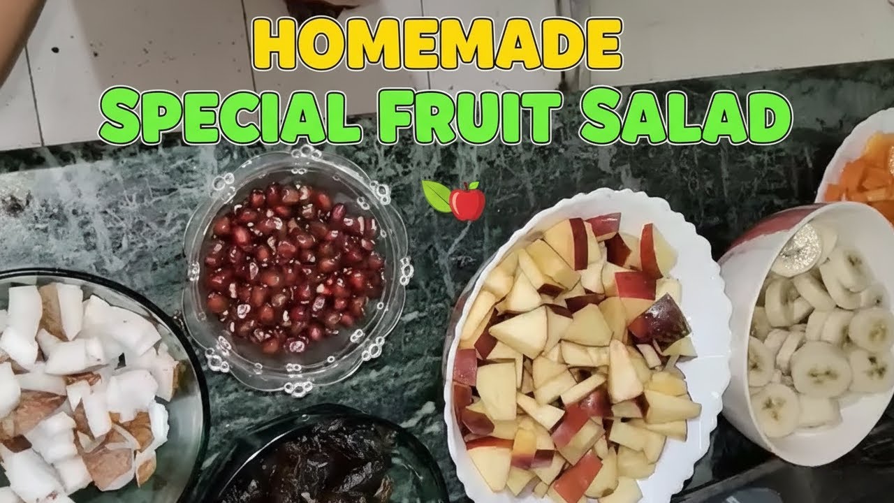 Fruit Salad 😋 Special Recipe || 
