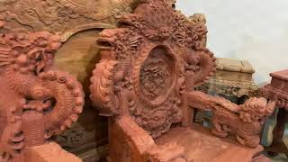 bộ đỉnh rồng gỗ hương đỏ lào hàng víp