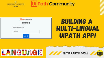 Building a Multi-Lingual UiPath App | UiPath Apps