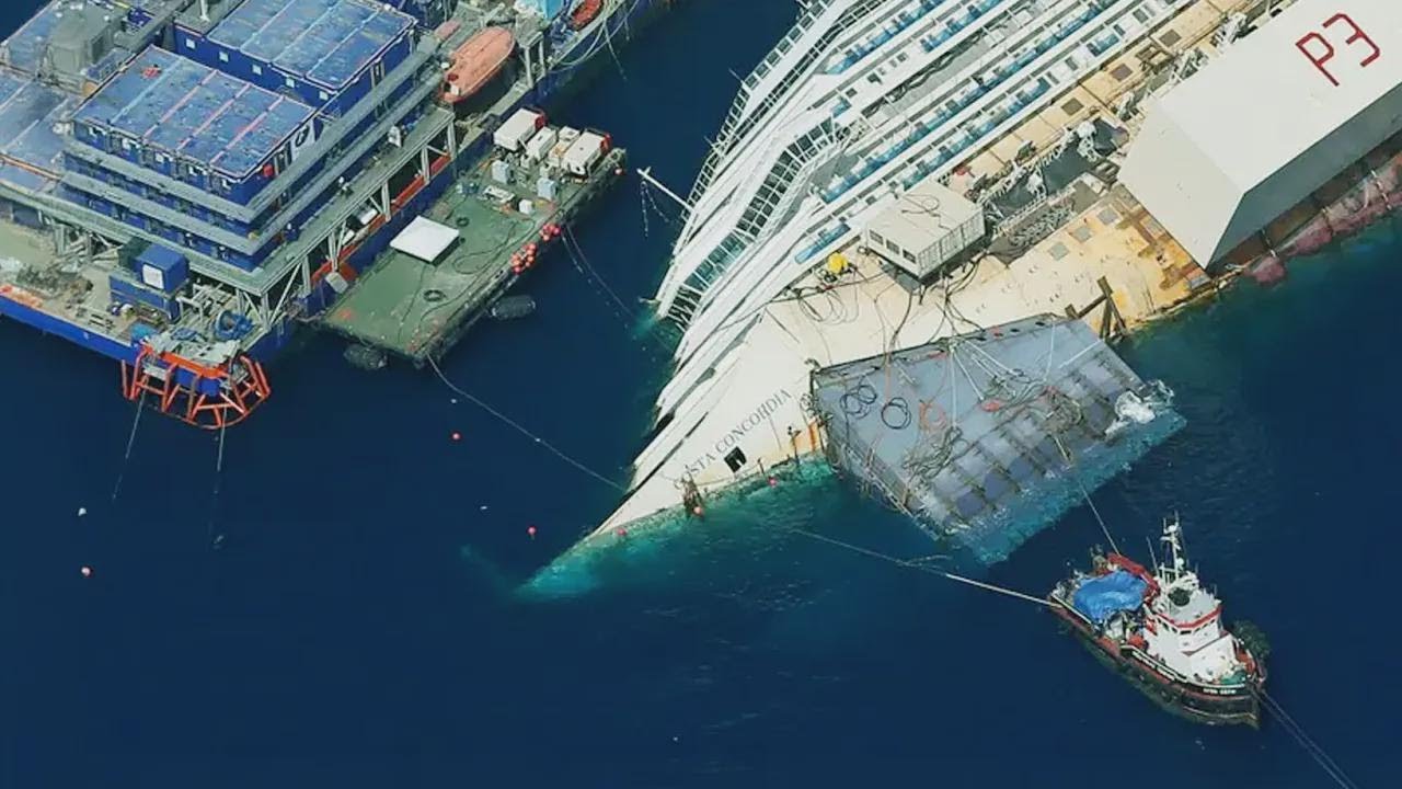 Le sauvetage à 800 000 000 $ du Costa Concordia : une opération hors normes