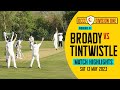 Great game  cricket highlights w commentary  broadbottom v tintwistle 1sts  season 1 ep4