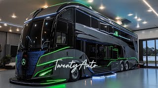 The Most Insane Motorhome Ever Created – MERCEDES BENZ AND FERRARI RV