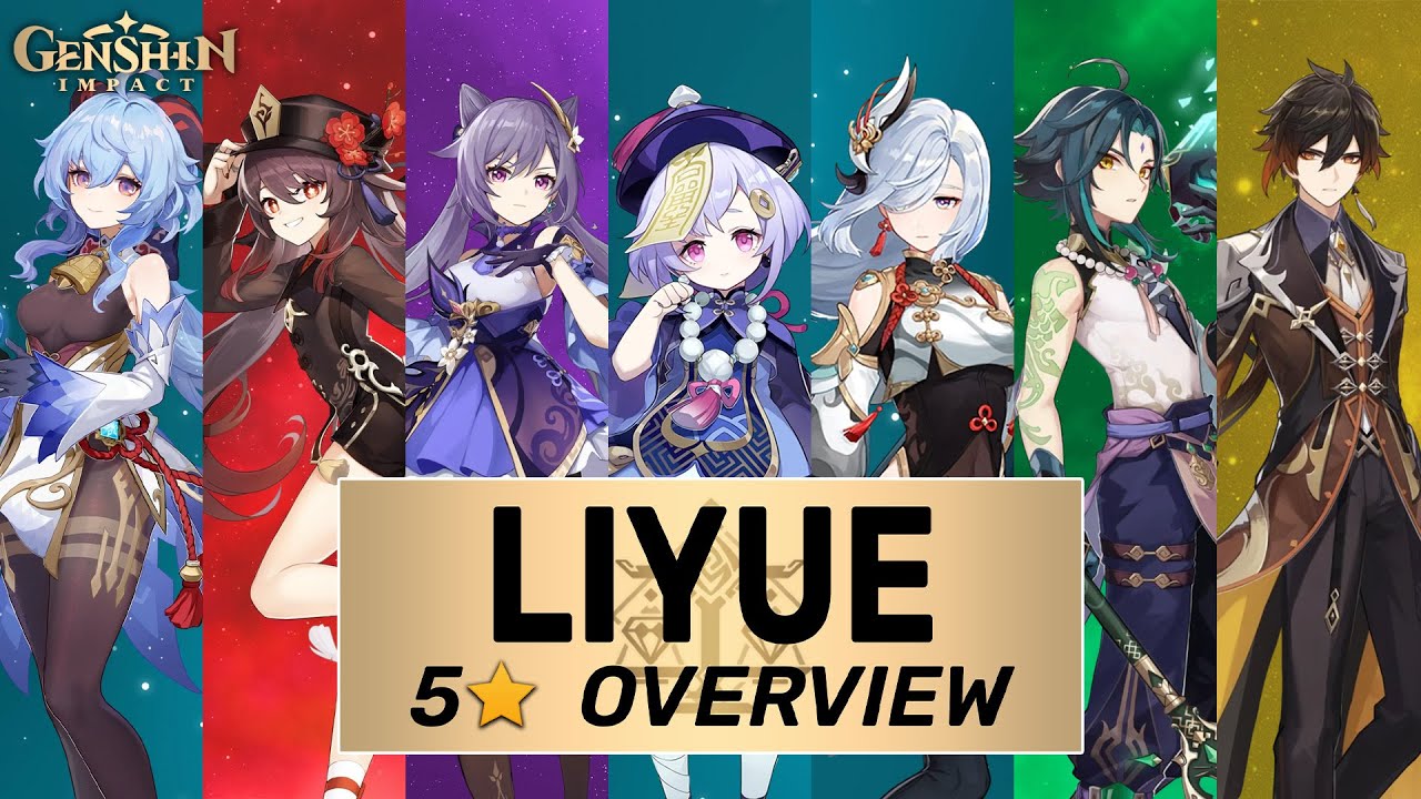 Possíveis Novos 5 Estrelas de Liyue. Genshin Impact