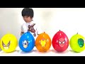 Troy Pretend Play with Magic Superhero Balloons