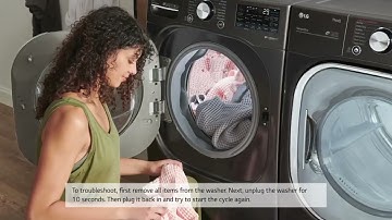 [Front Load Washer]   Explaining & Resolving A dL Error Code On A Washing Machine