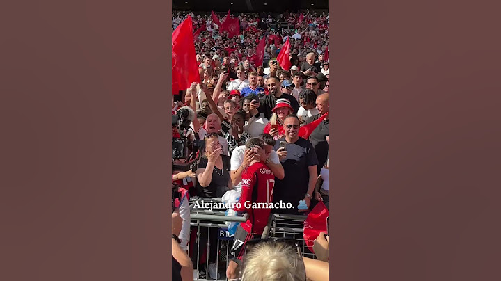 Alejandro Garnacho Manchester United win the FA Cup final 🏆