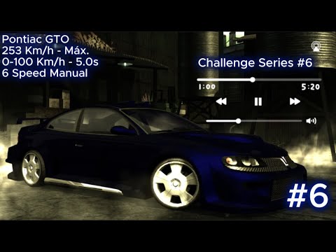 Need For Speed Most Wanted 2005 Challenge Series Pursuit Length Pontiac GTO 6