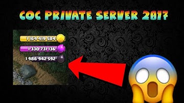 (ios only)Clash Of Clans Private Server Hack 2017!