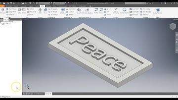 Inventor HSM Sign Setup & Face