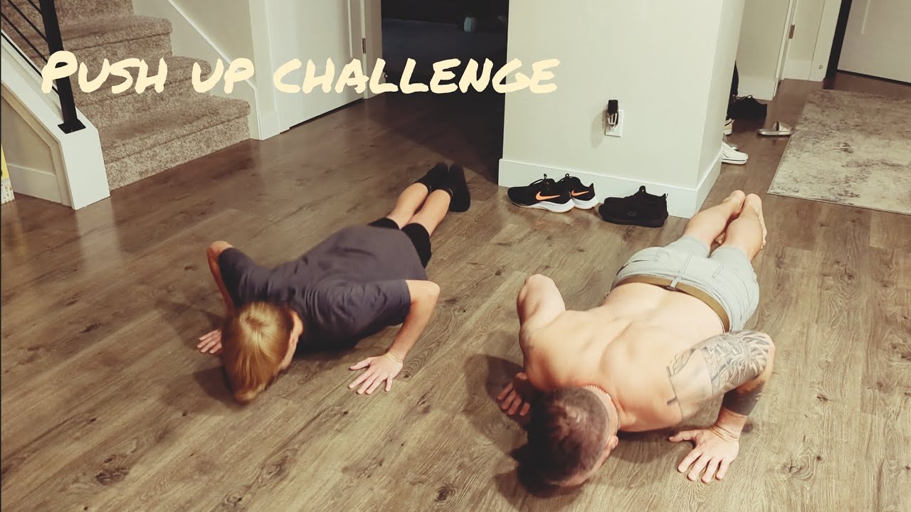 Push up challenge - the boys are getting STRONG - YouTube