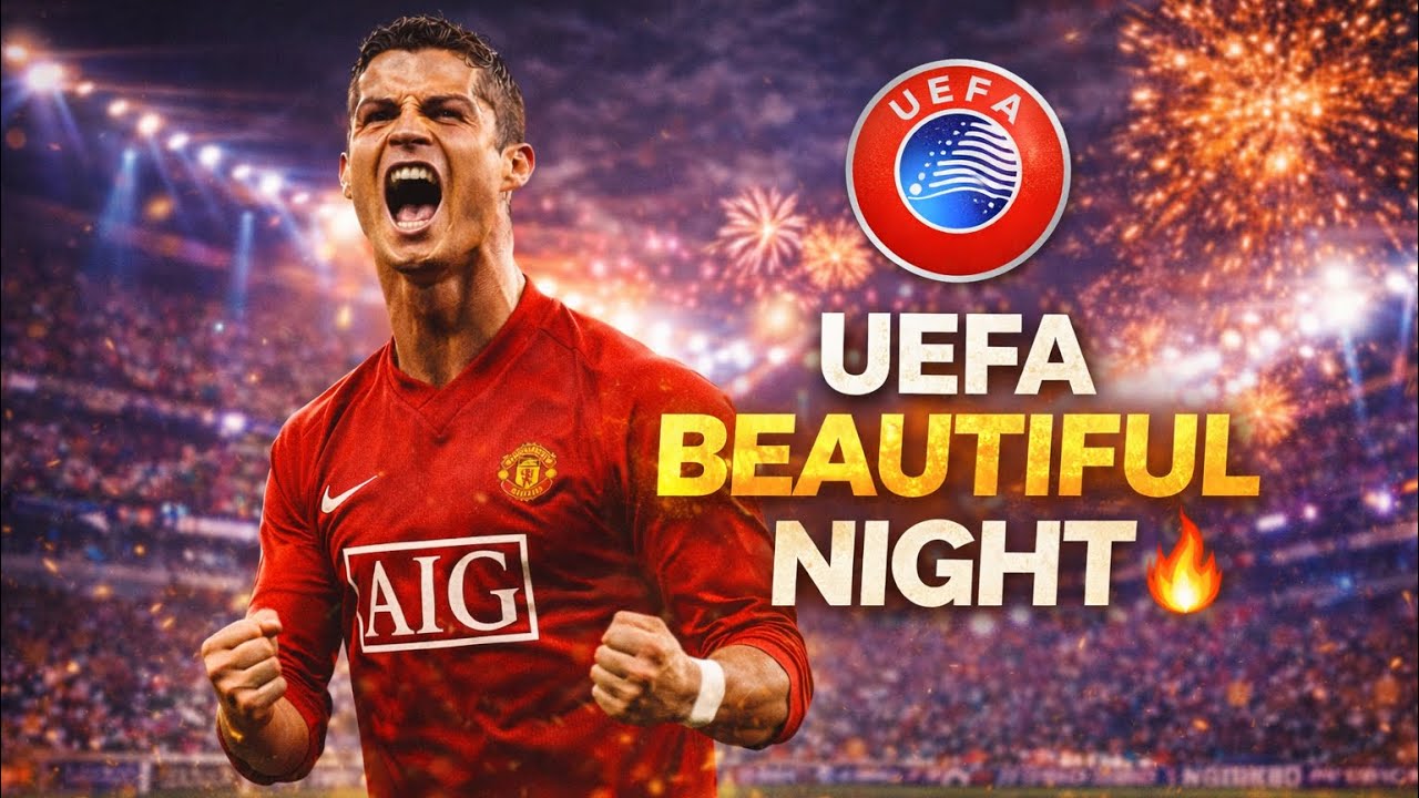UEFA Beautiful Night ✨ | CR7 Magic Moments 🔥 | One of the Most Beautiful Nights 