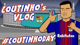 #COUTINHODAY  the VLOG! Phil signs for Barcelona! (PARODY)