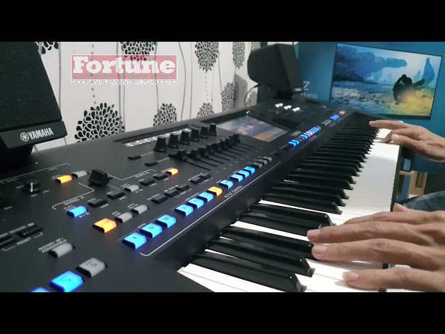 Dangdut Cinta Berawan ( Rita Sugiarto) Sampling Yamaha Genos Tes Style Song Keyboard class=
