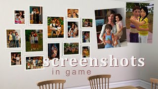 How to get Custom Photos in the Sims 3