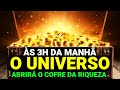 ÀS 3H DA MANHÃ, O UNIVERSO ABRIRÁ O COFRE DA RIQUEZA | Meditação da Bênção Financeira Dormindo