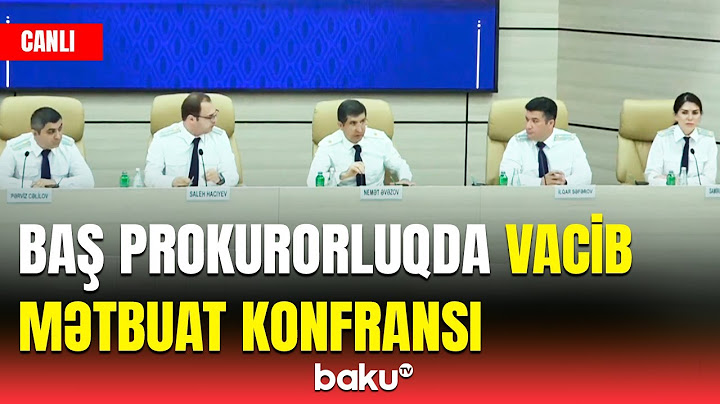 Öldürülən azərbaycanlılarla bağlı cinayət işinin açılmasına dair mətbuat konfransı - CANLI